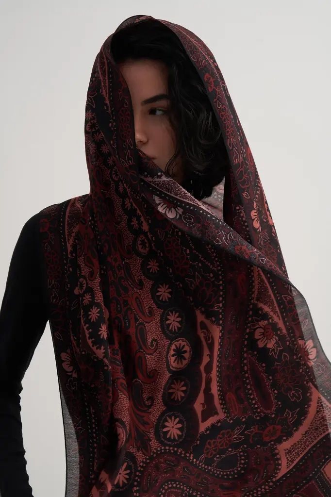 MORENO SİLK BORDEAUX MİST