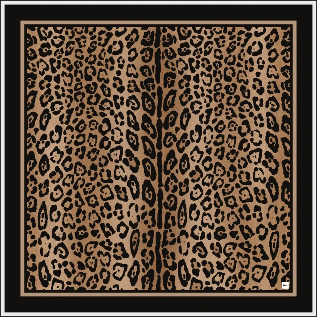 MORENO SİLK LEOPAR SCARF