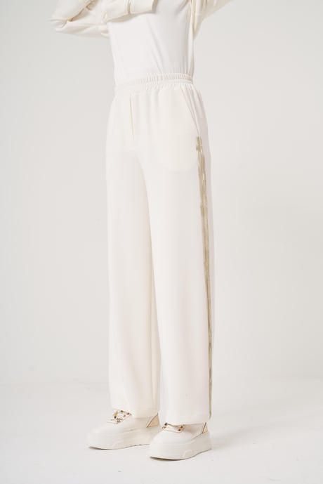 Omelya Ekru Pantolon