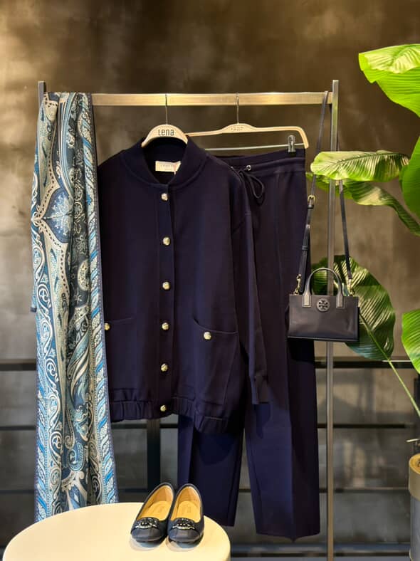 Lacivert Triko Hırka