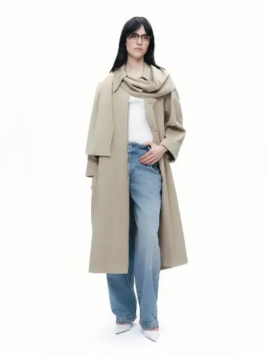 Nocturne Şal Yaka Trençkot