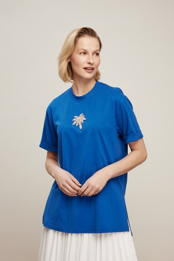 VENÖVE LOLA TSHIRT İNDİGO