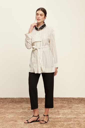 Leona Çizgili Gömlek