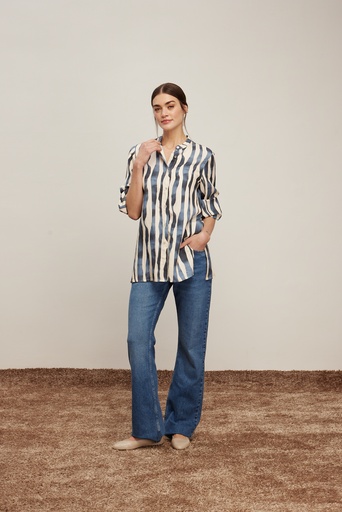 Flora Gömlek Çizgili